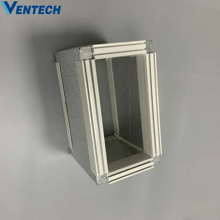 high quality aluminum foil laminated phenolic pre insulated duct sheet foam board pir air panel  as insulation materials 1