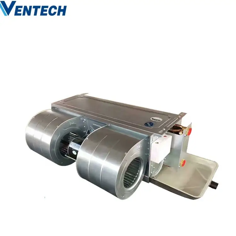 Ventech High Quality Water Cooled Chiller Metal Pedestal Fresh Air Fan Coil Unit 1