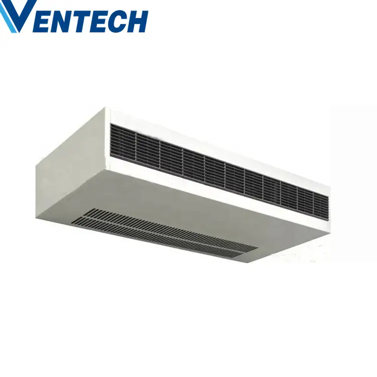 Ventech 2pipes / 4pipes Water Chilled Exposed/Cassette/Wall Mounted Fan Coil Unit 1