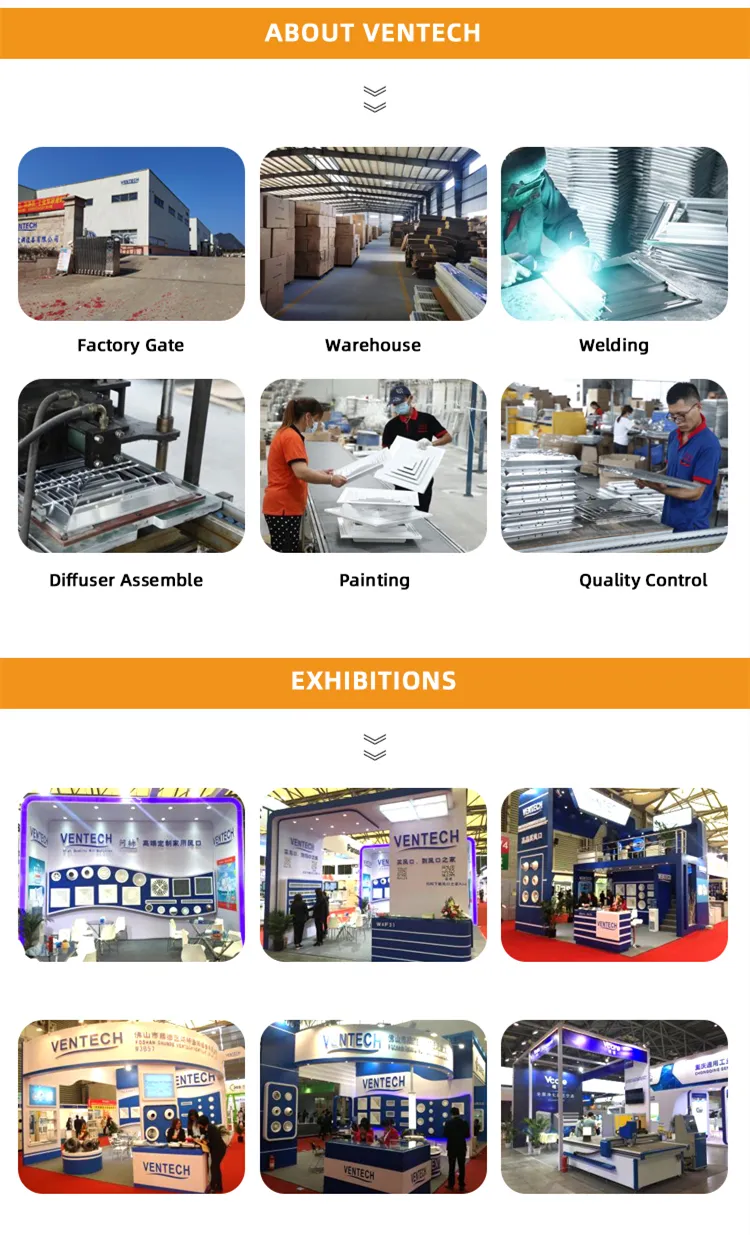 Ventech round supply air diffuser factory 4