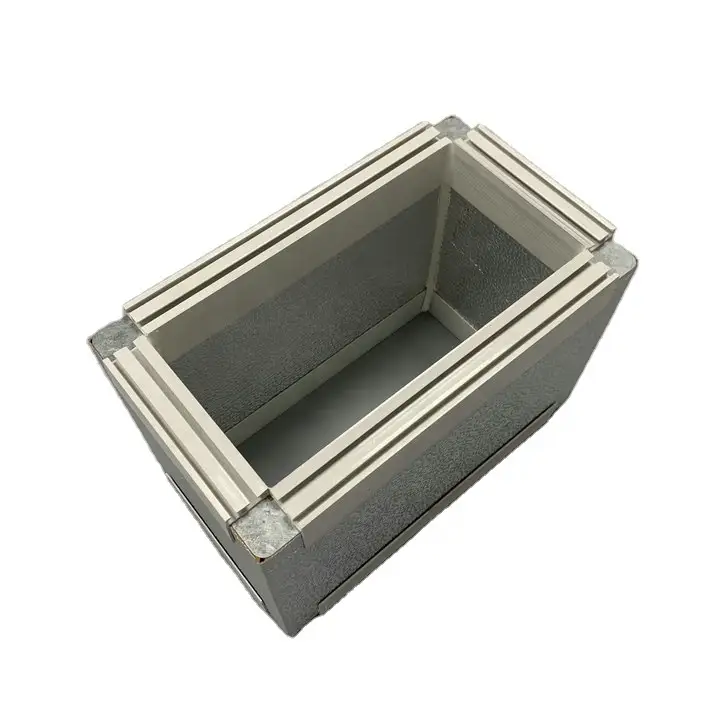 single-sided aluminum pir pre-insulated duct sheet foam pir air panel pre material of insulation fireproof board 1