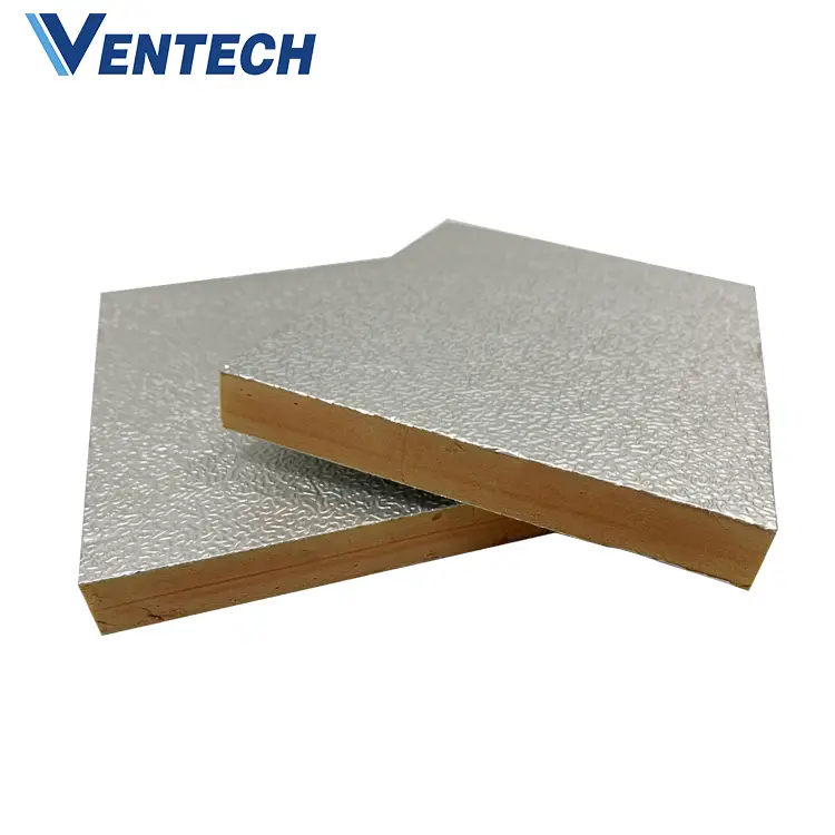 pre insulated air duct panel phenolic foam for HVAC air duct 1