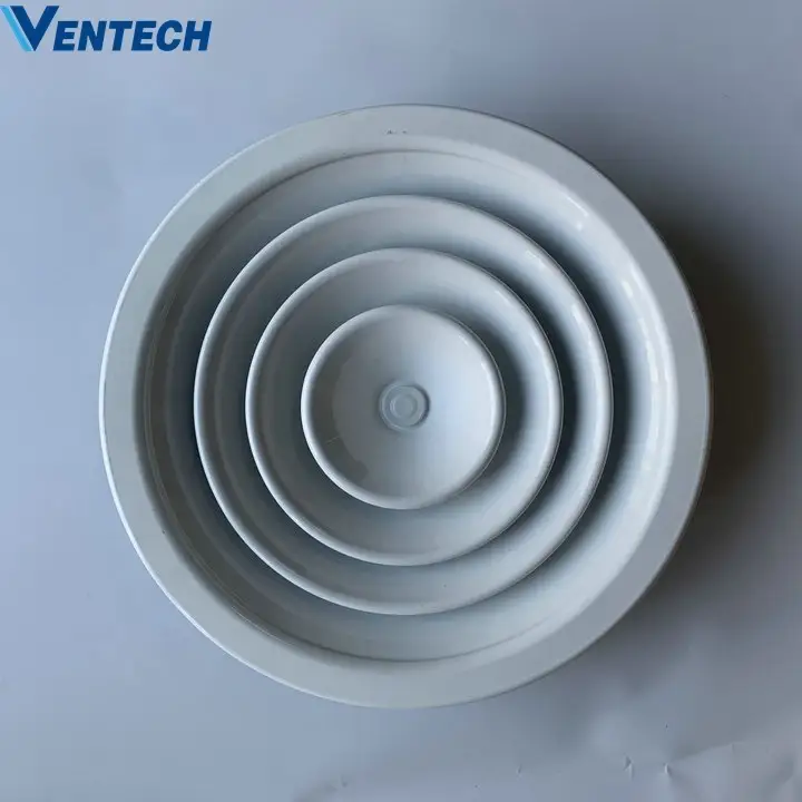 Hvac Ceiling Aluminum Round Air Diffuser for Fresh Air System 1