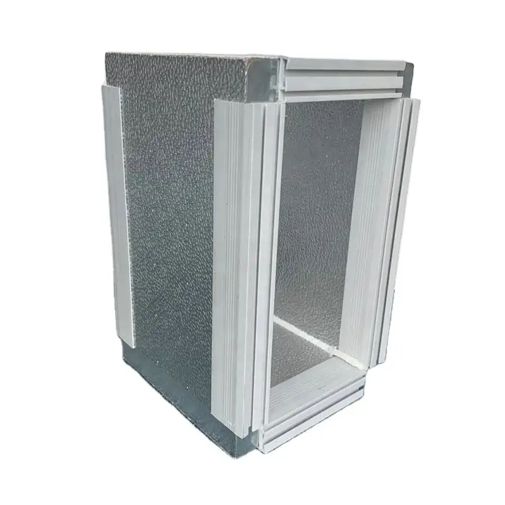 waterproof fireproof phenolic pre-insulated duct sheet pir air panel phenolic board foam 1