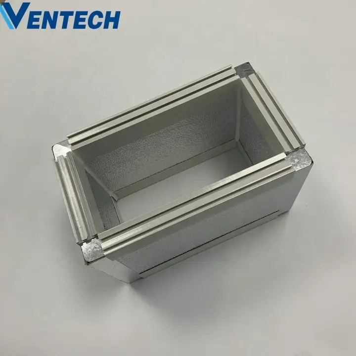 HVAC ceiling board heat insulation fireproof sheet phenolic pre-insulated air duct panel 1