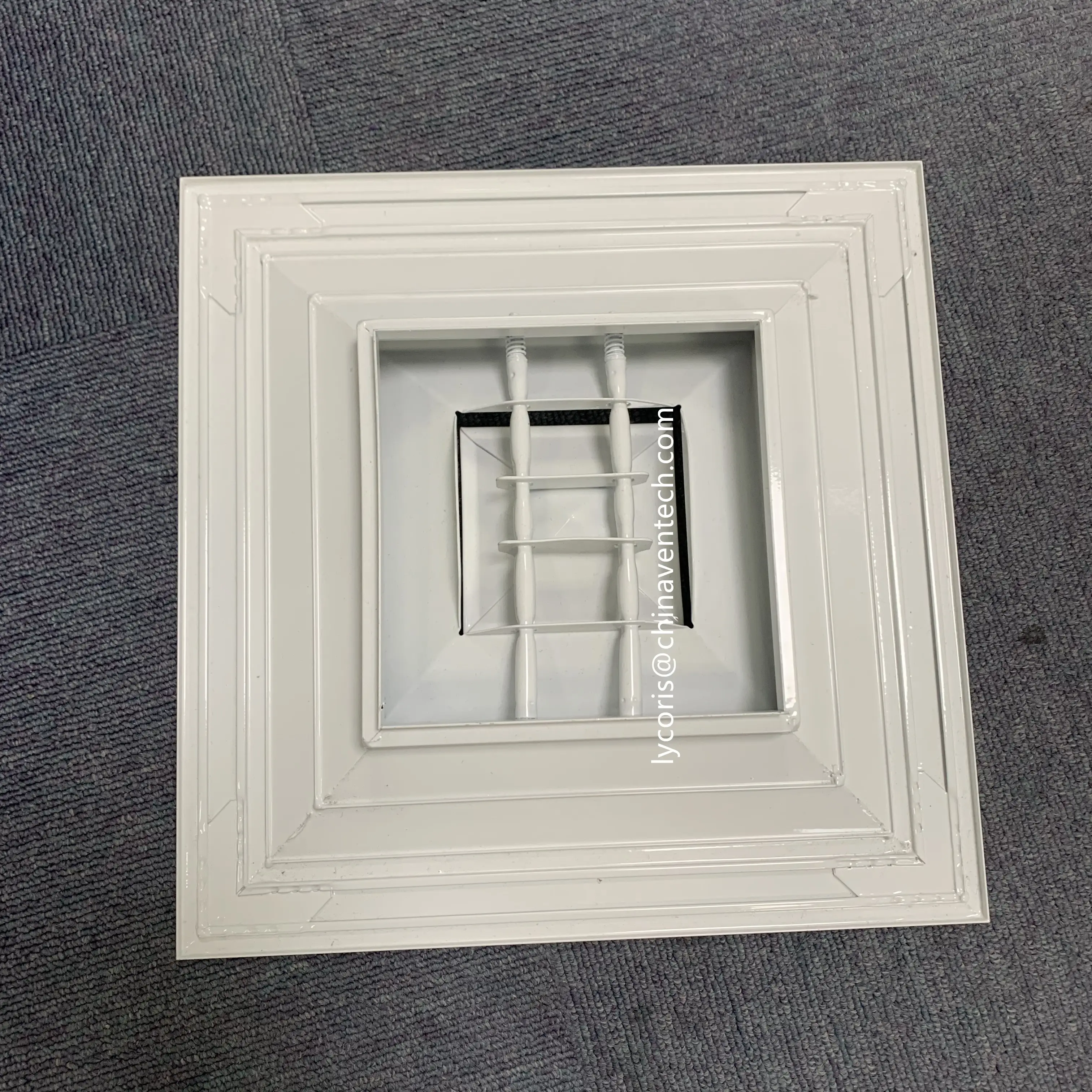 Removable Core Ceiling Diffuser 4 Way Square Air Diffuser 1