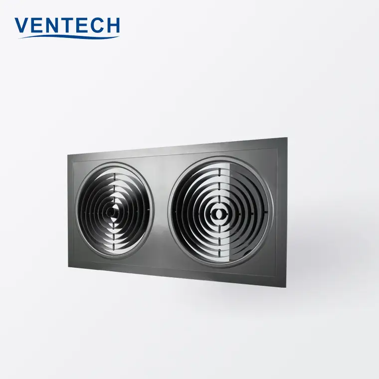 HVAC Round Air Diffuser Aluminum Jet Ring Diffuser for High Ceiling 1
