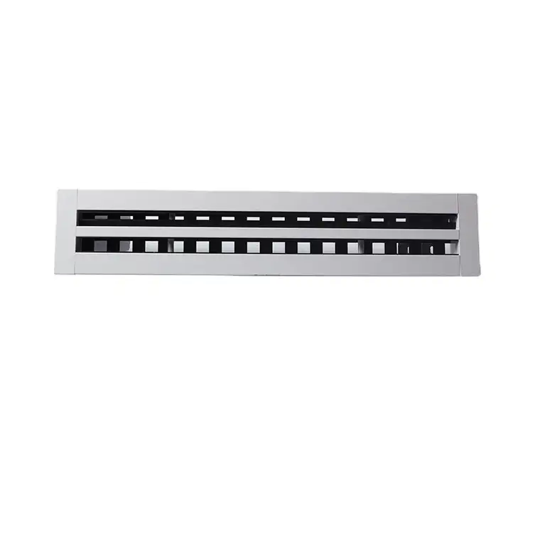 Aluminium construction ceiling air vent fresh air slot diffuser 1