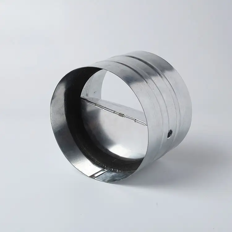 Hvac Ceiling Ducts Galvanized Back-Draft Damper with Rubber Seal 1