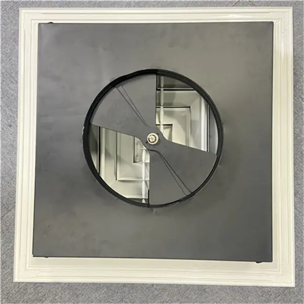 HVAC SYSTEM  China Factory Fan Coil Unit Used Square Ceiling Mounted Rectangular Air Diffuser with Air Damper 1
