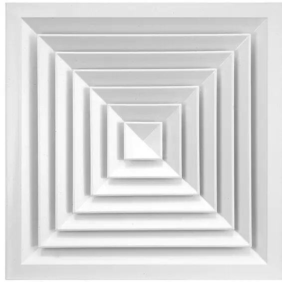 air conditioning square 4 way supply ceiling air diffuser 1