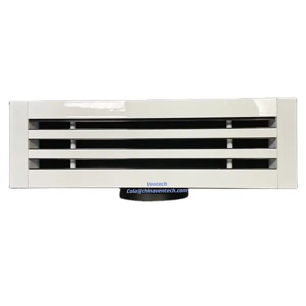 HVAC System Special Design Customized Aluminum Linear Slot Air Diffuser with Plenum Box 1