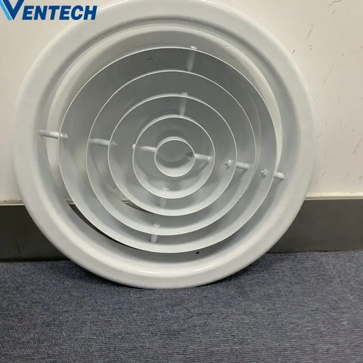 Air Conditioning Ceiling Multi Ring Jet Diffuser Fan Ventilation 1