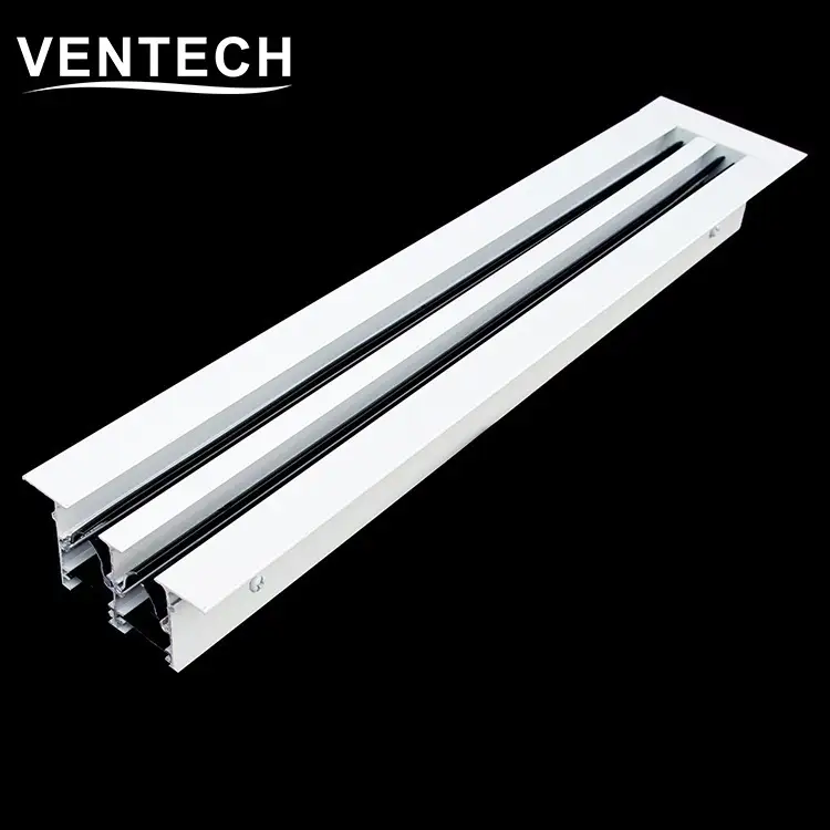Aluminium air conditioning linear bar return air slot diffuser 1