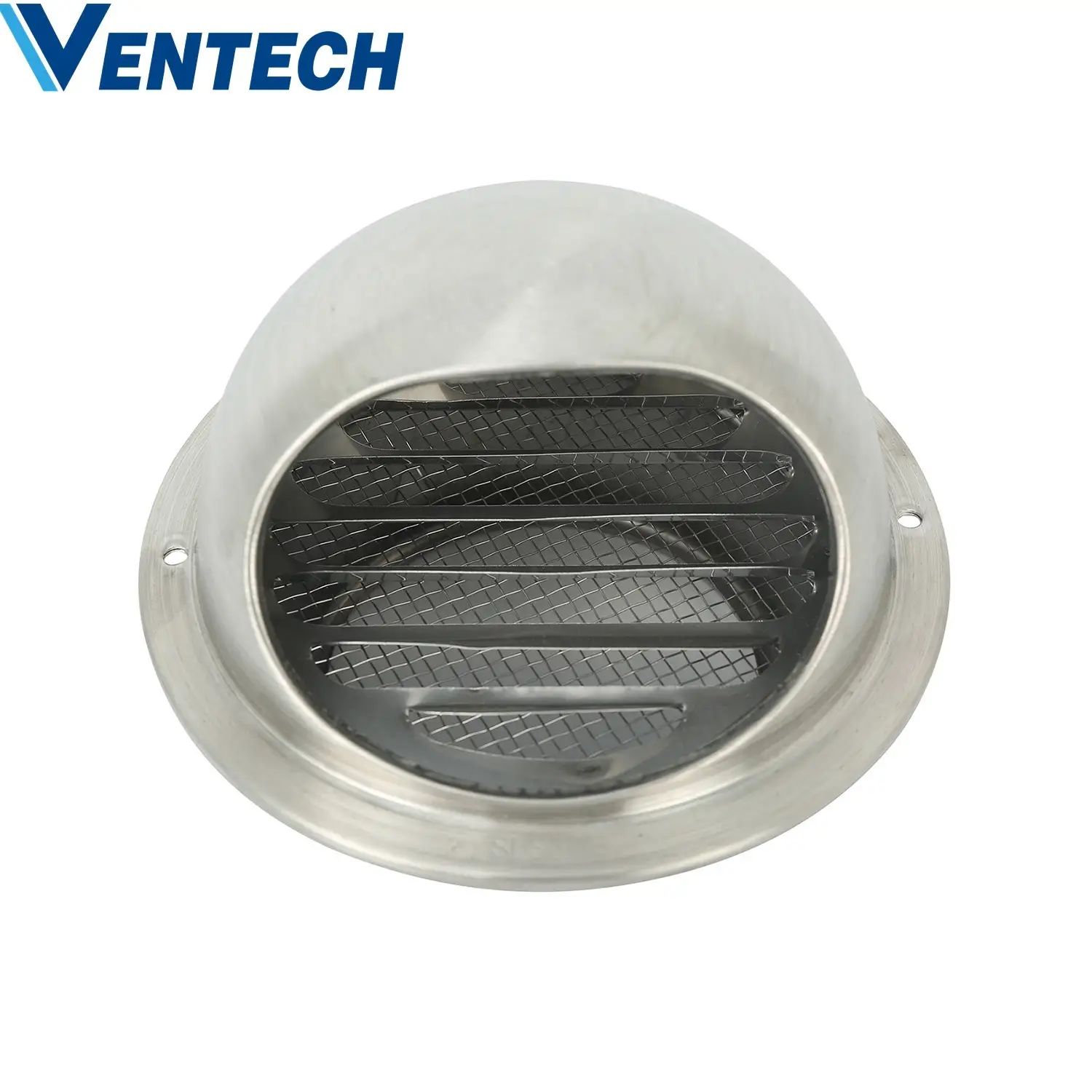 HVAC Wall Exhaust Air Louvers Stainless Steel Louver Waterproof Air Mushroom Vent Cover Weather Louver With Insect Screen Mesh 1