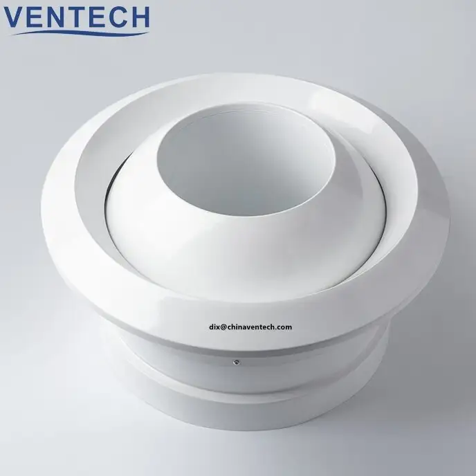 VENTECH HVAC Tools Ventilation Controller Round Jet Rotating
