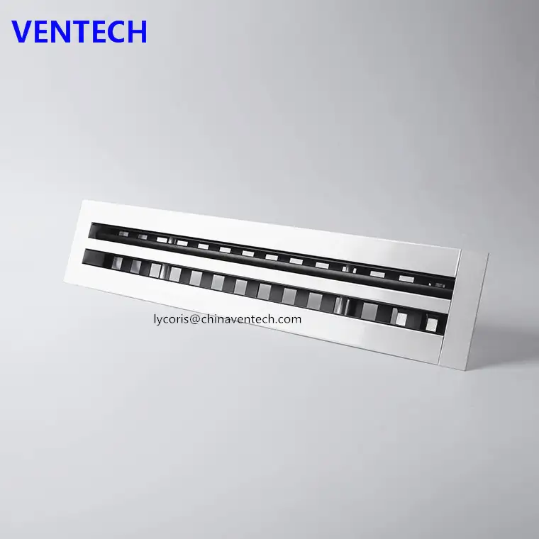 HVAC Ventilation Adjustable Blades Linear Sot Diffuser Air Diffuser 1
