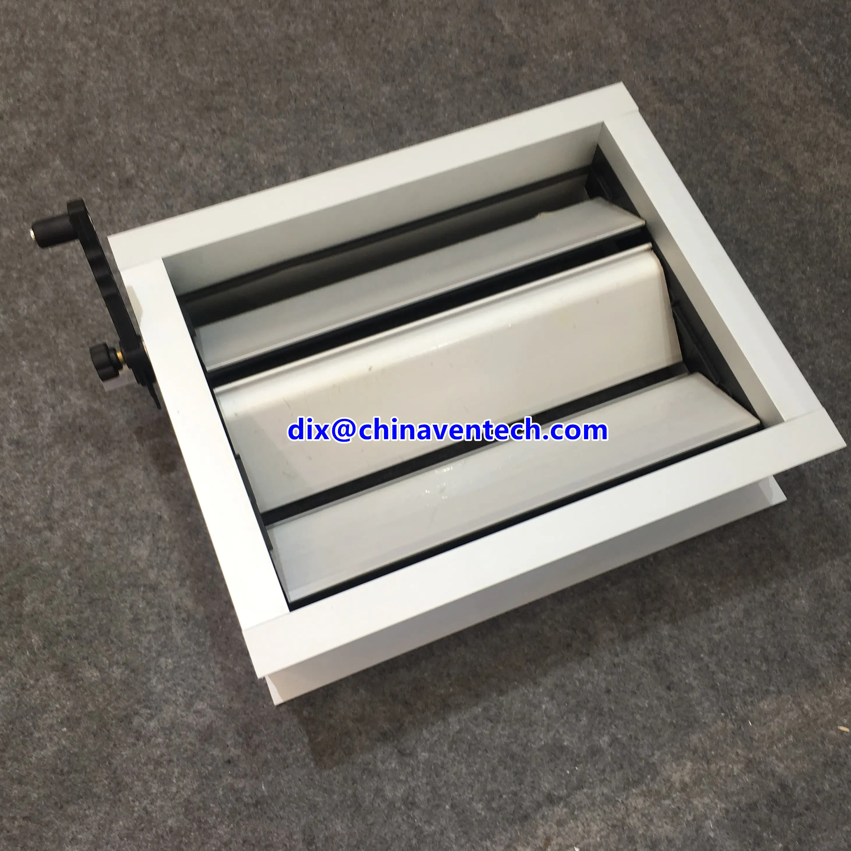 Hvac Air Conditioner Terminal Systems Ducting Work Ventilation Volume Control Damper 1