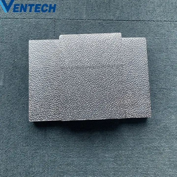 HVAC double - sided aluminum pir pre-insulated duct panel material of insulation and fireproof board 1