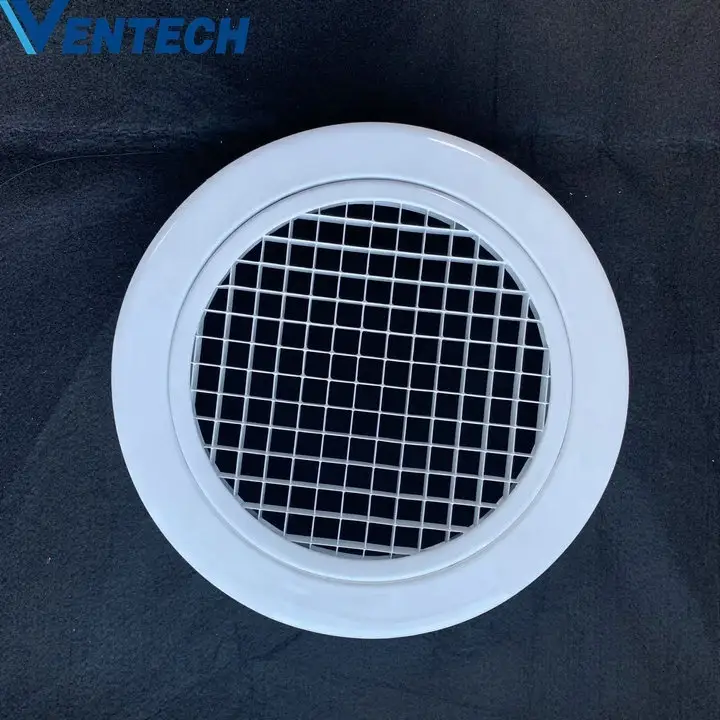 Ventilation Round Egg Crate Aluminum Hvac Circular Eggcrate Return Ceiling Air Grilles For Hvac1 1
