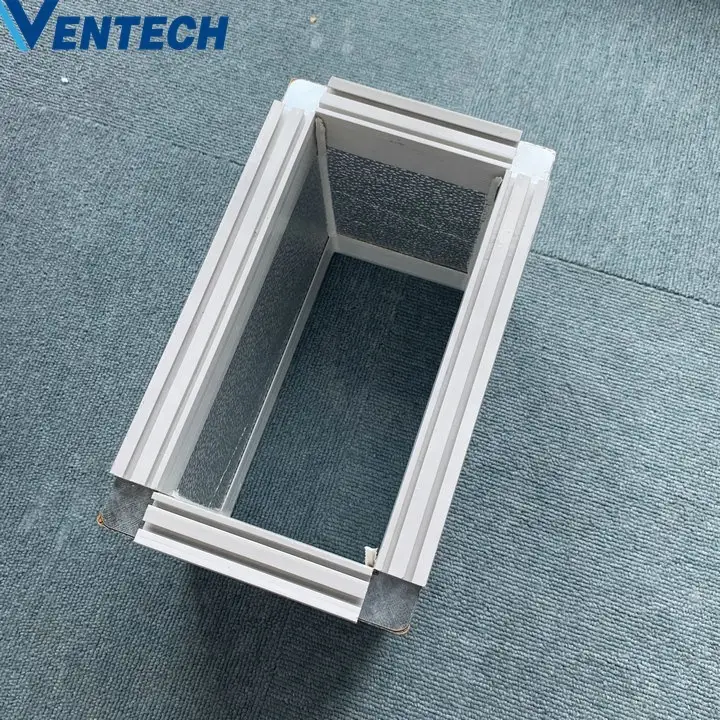 waterproof fireproof phenolic pre-insulated duct sheet pir air duct panel 1