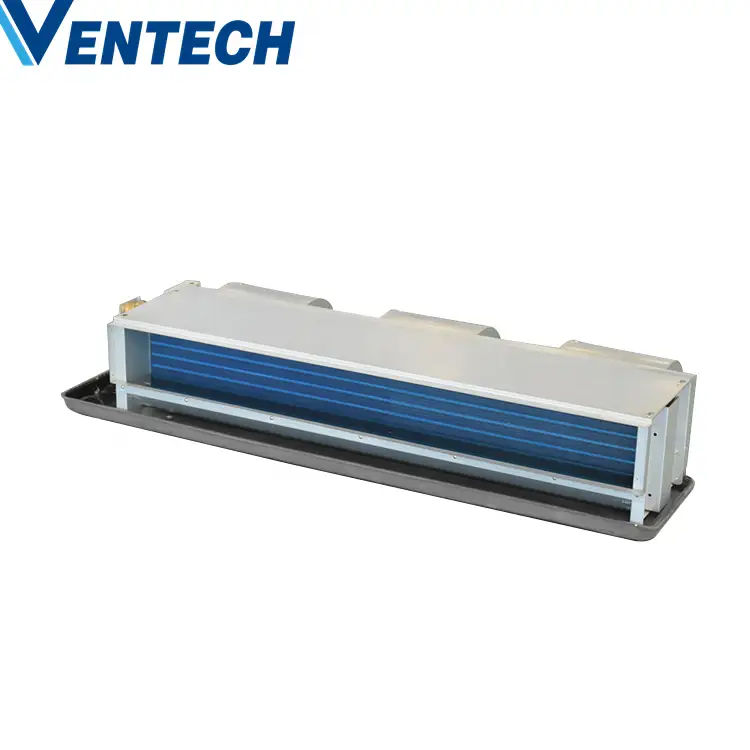 China Horizontal Units Ceiling Concealed Wall Fan Coil Cassette Mounted Ducted Air Conditioner Duct Type Fan Coil Unit 1