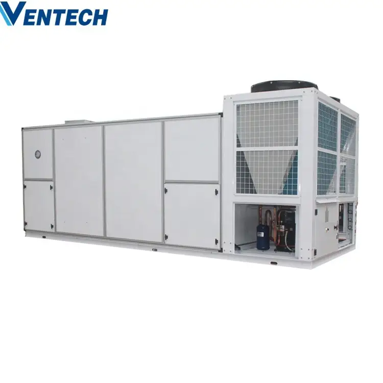 Ventech Air Conditioner System Free Cooling Rooftop Package Unit Air Conditioner Ahu Air Handling Unit 1