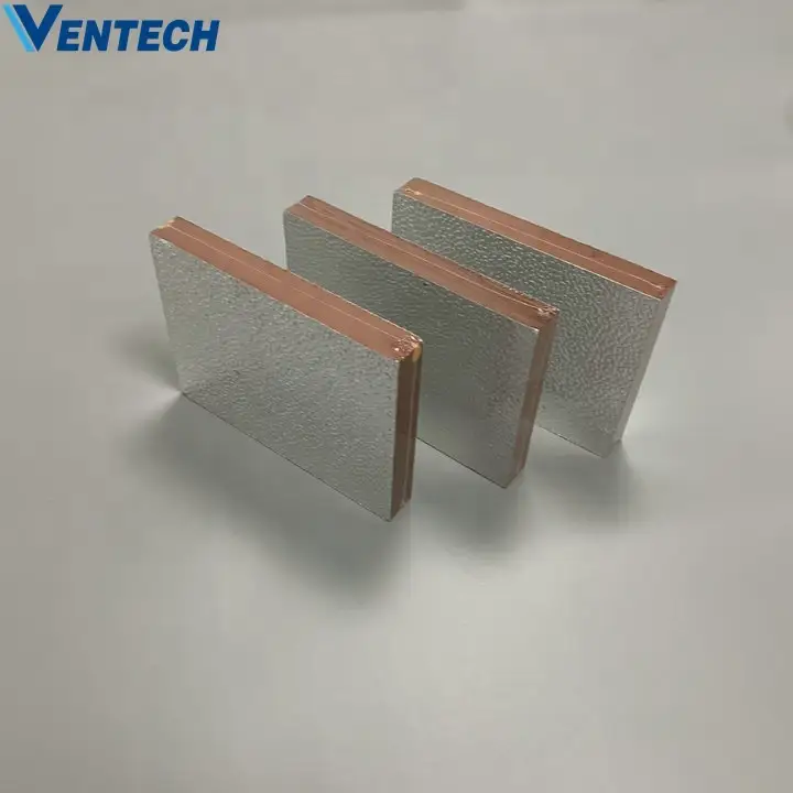 hvac waterproof and fireproof aluminum foil tape for ventilation duct phenolic pre-insulated air duct panel 1