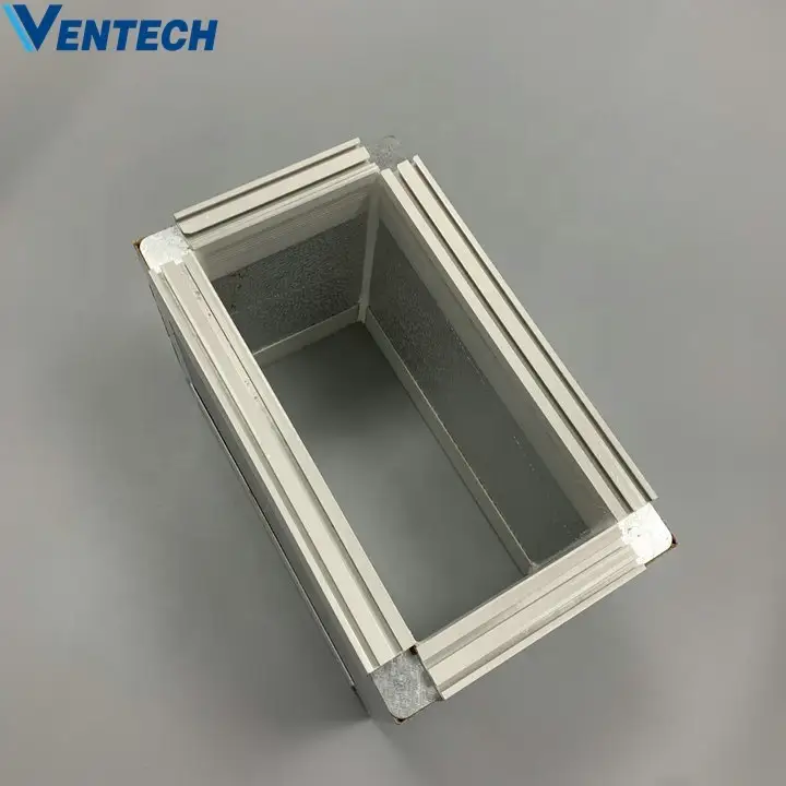 offering heat resistance self adhesive aluminum foil tape phenolic pre-insulated air duct panel 1