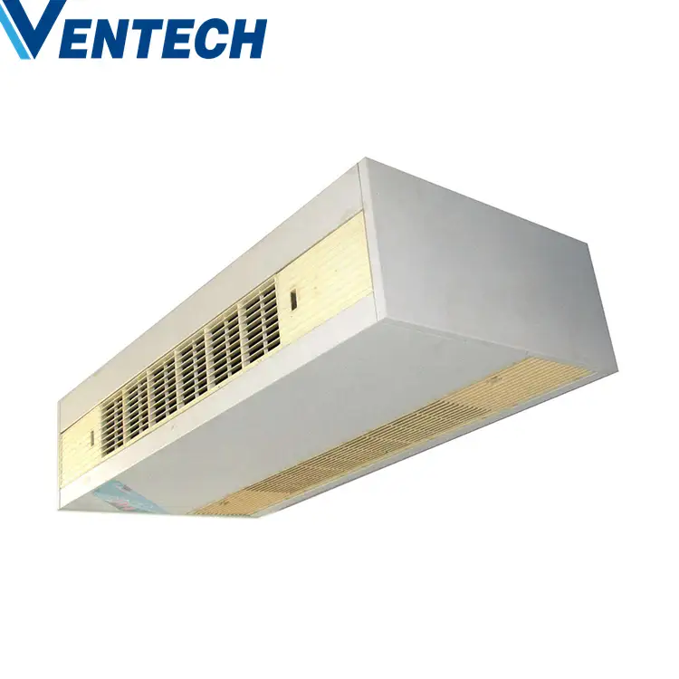 Ventech Factory Produce Low Noise Floor Standing Mounted Vertical Exposed Fan Coil Unit 1