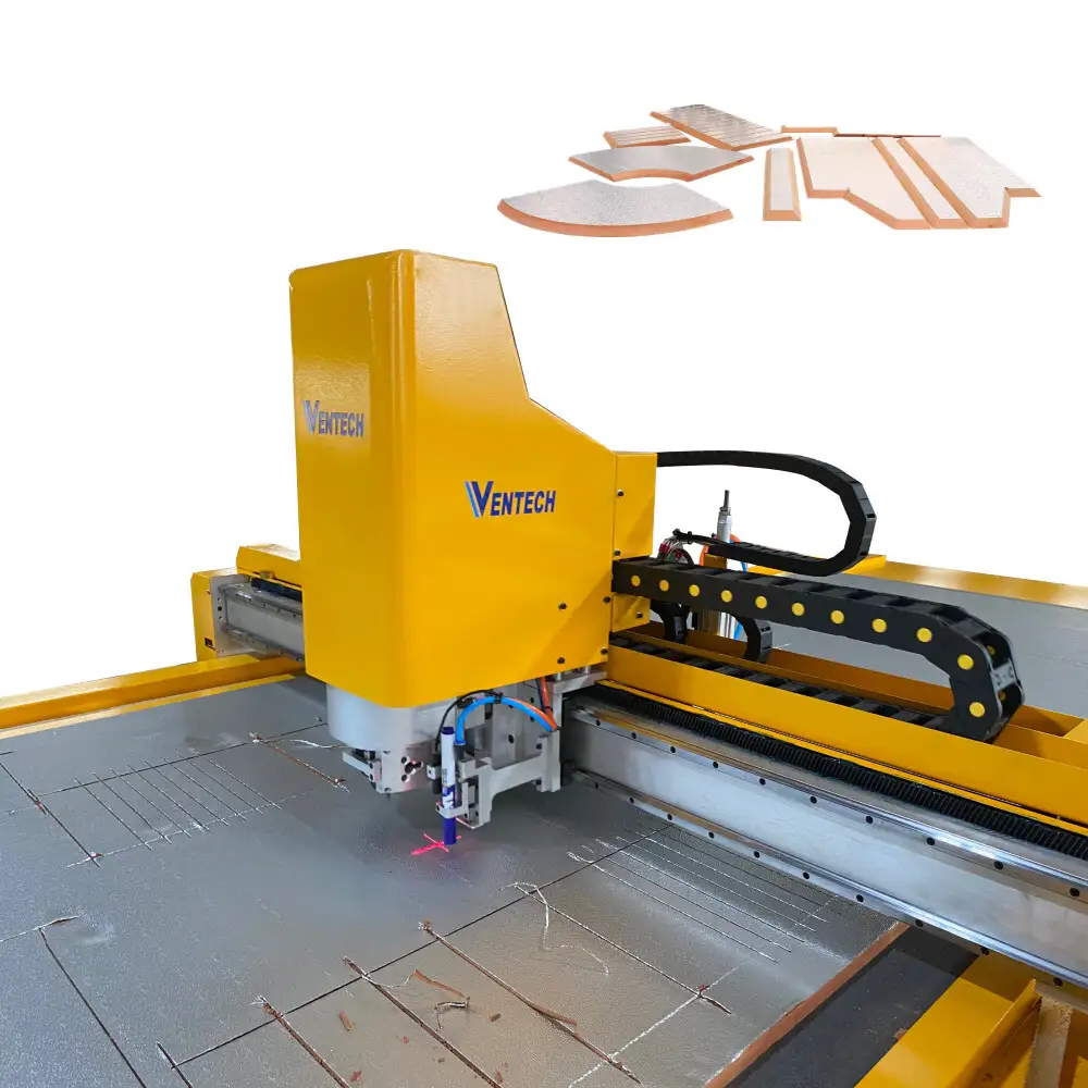 pir cutting insulation duct fabricate machine 1