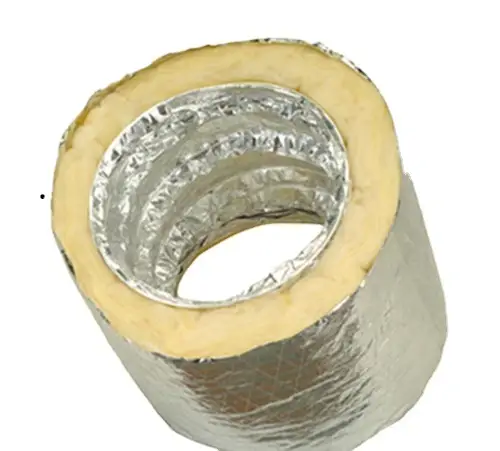 HVAC SYSTEM OEM Aluminum Round Air Flexible Air Duct with Insulation 1