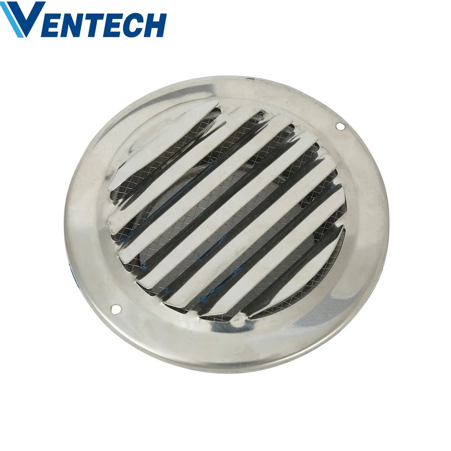 Hvac Wall Ventilation Exhaust Air Conditioner Adjustable Vent Duct Louvers Stainless Steel Round Waterproof Weather Louvers1 1