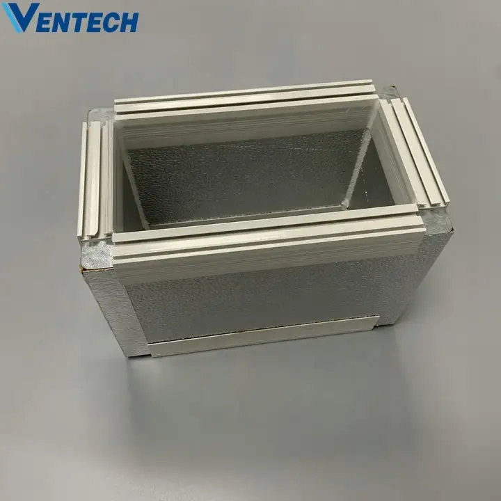 high temperture resistance silicone tape phenolic pre-insulated air duct panel 1
