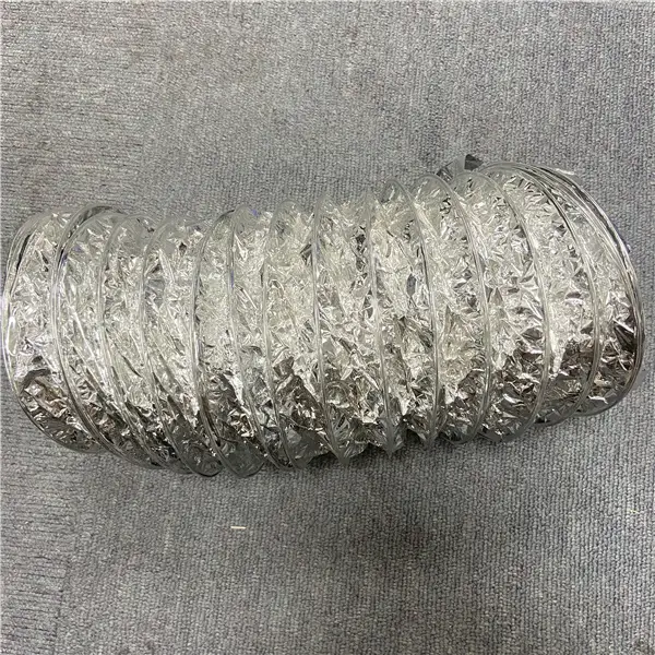 HVAC SYSTEM  Ceiling Diffuser Mounted Round Aluminum Flexible Non Insulation Duct for Ventilation 1