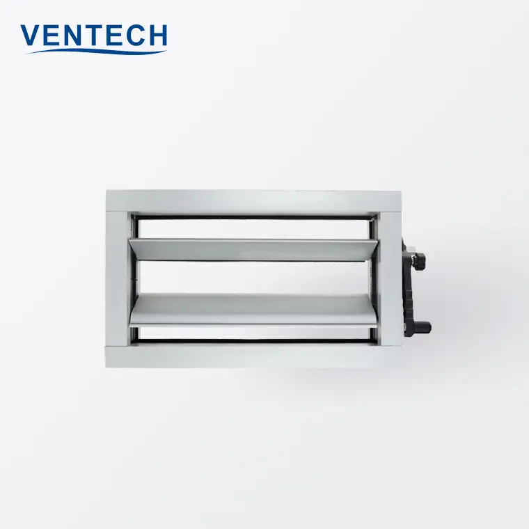 HVAC Motorized Aluminum Anodized Volume Control Air Damper for Ventilation 1