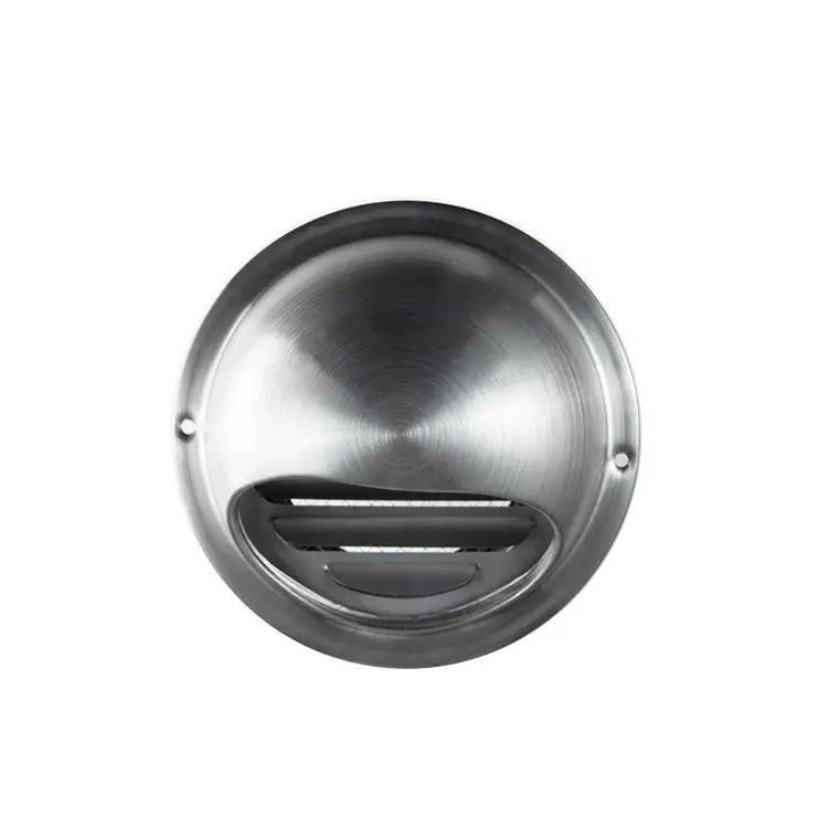 VENTECH Hvac Stainless Steel Round Air Vent Cover Outside Weather Louver 1