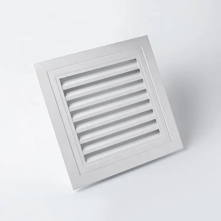 VENTECH HVAC aluminum ceiling return air grille hinged polyester nylon filter removable core air egg crate vent 1