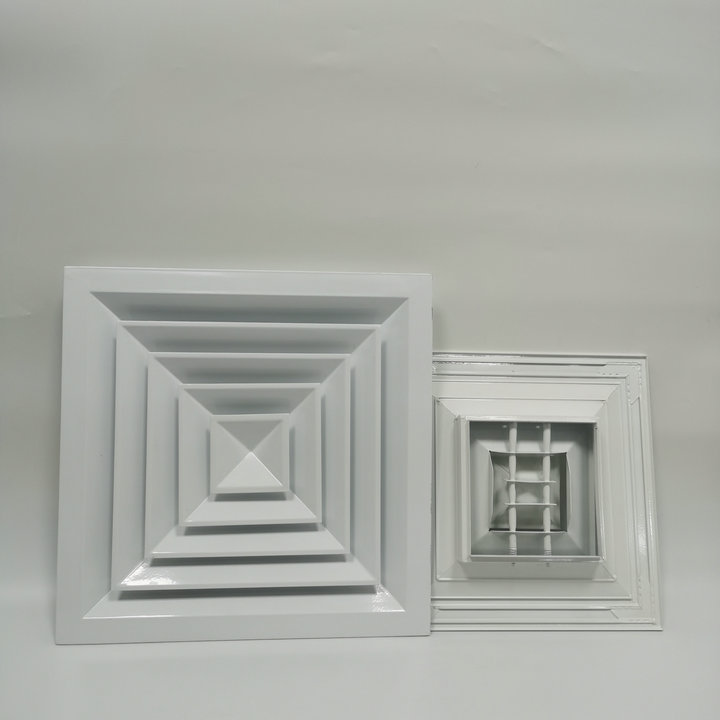 HVAC Removable Core Design White Color Square Ceiling Tile Ventilation ...