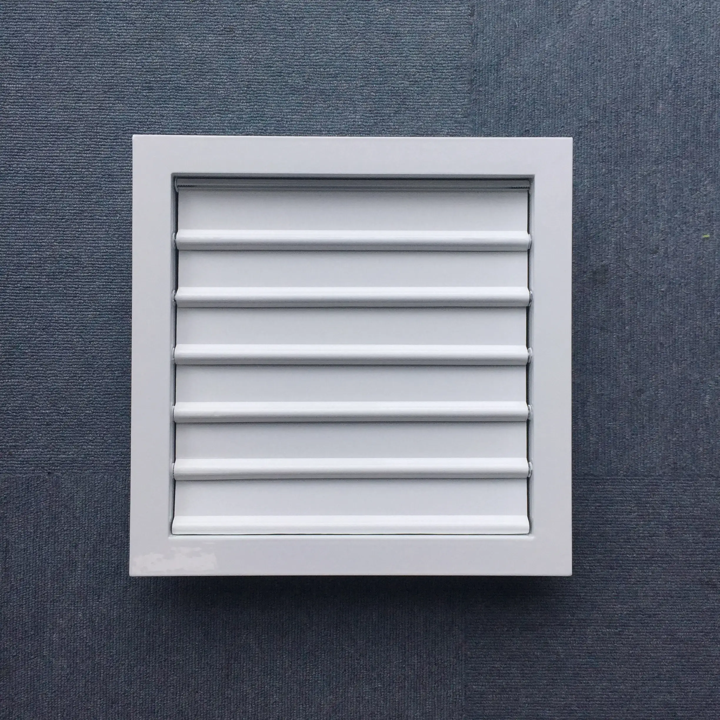 HVAC  Hot Selling Customized Color Air Ceiling Non Return Gravity Louver for Ventilation 1