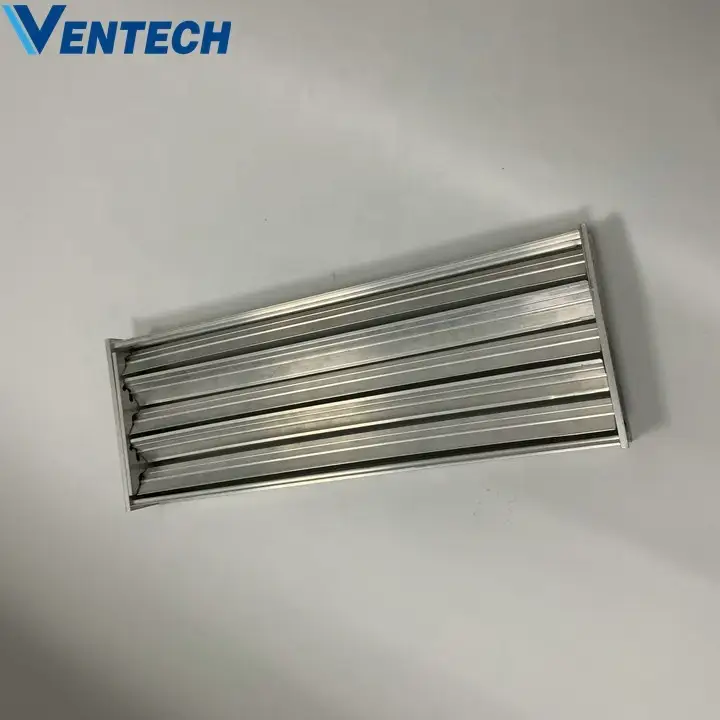 Hvac Obd Controller Air Volume Aluminum Opposed Blades Diffuser Damper Square For Ventilation 1