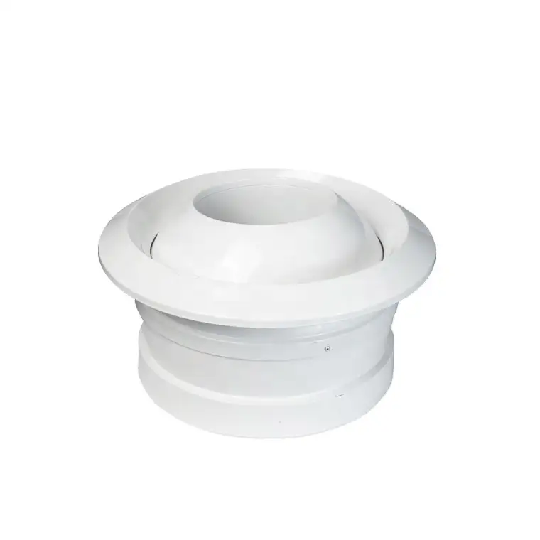 Hvac System Exhaust Supply Air Duct Conditioning Abs Ceiling Diffusers Ball SpoutJet Nozzle Diffusers For Ventilation 1