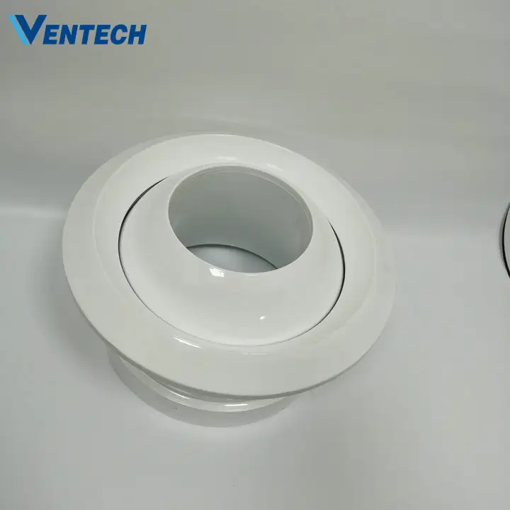 HVAC Aluminum Air Duct Conditioning Drum Nozzle Jet Air Conditioner Diffuser 1