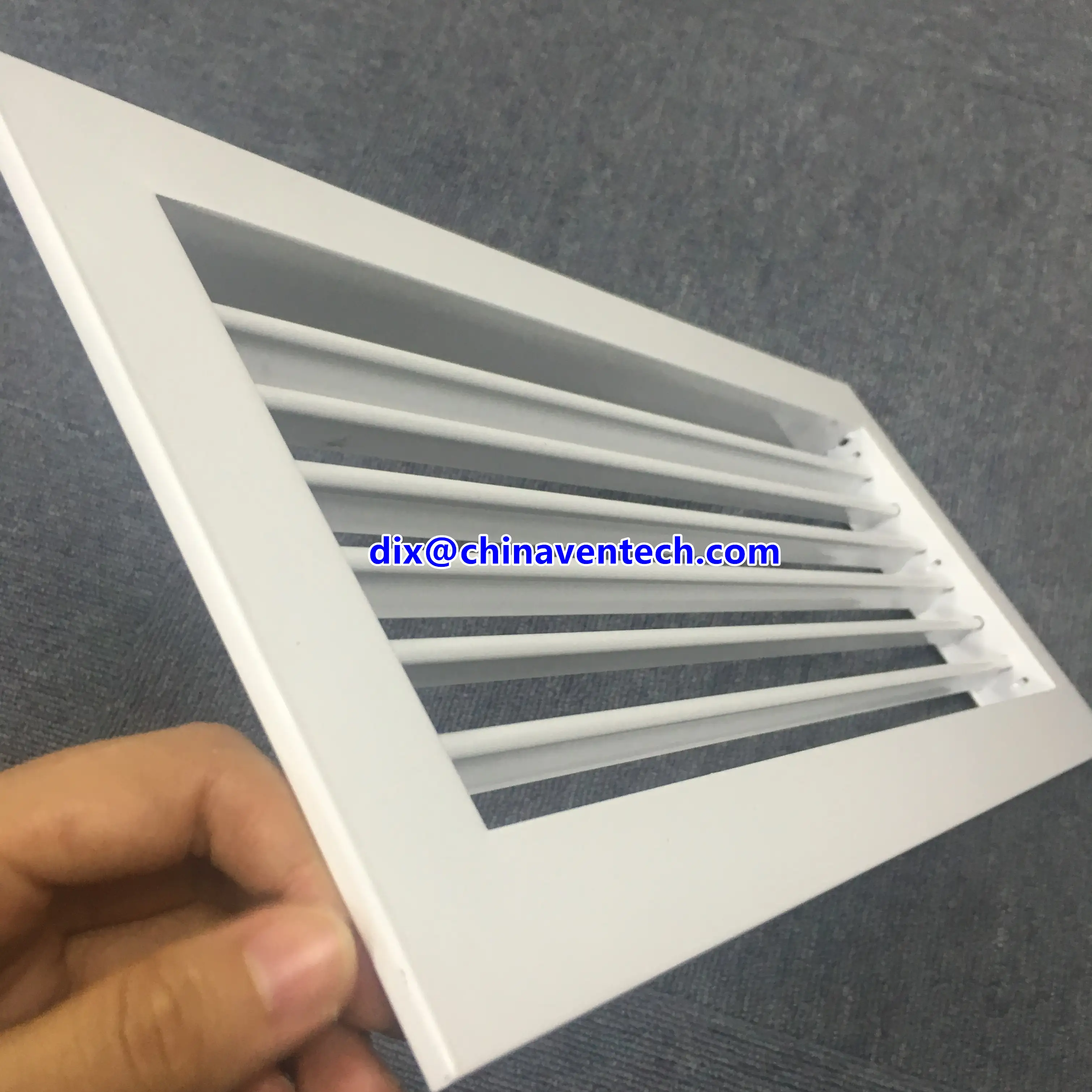 Hvac System Return Air Ventilation Single Deflector Adjustable Blades Single Deflection Grille 1