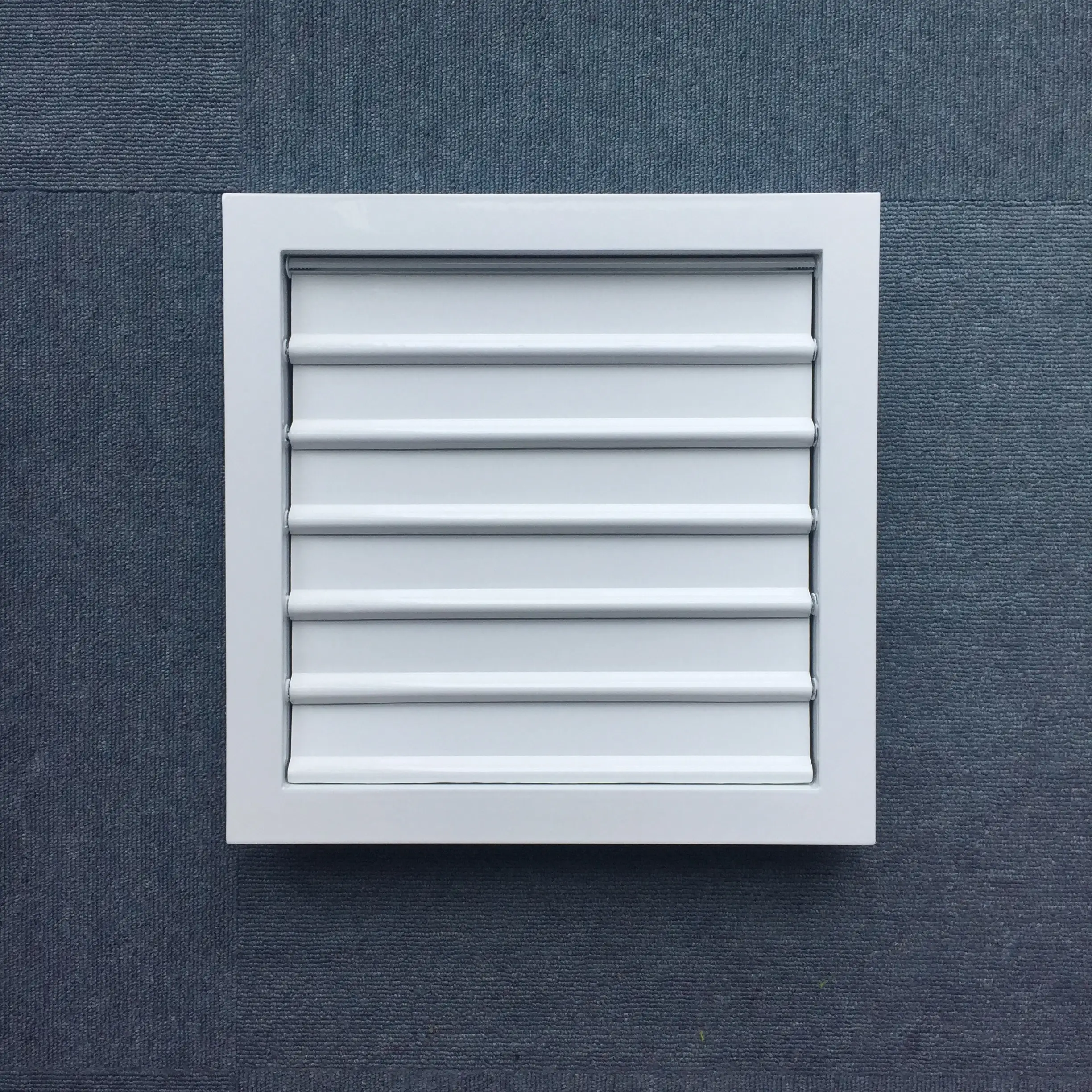 HVAC  White Color Air Conditioner Metal Gravity Louver  for Ventilation 1