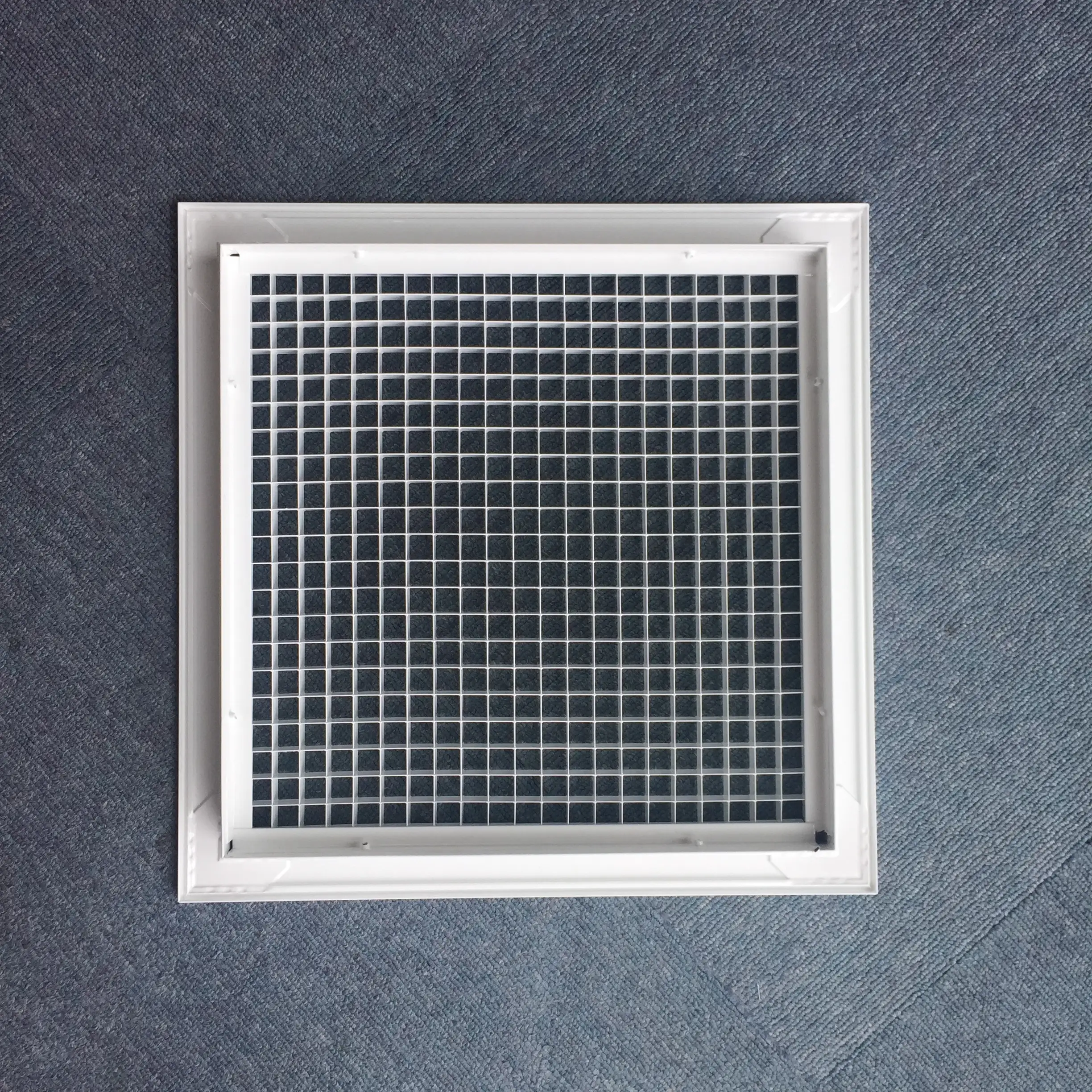 HVAC System White Color Ceiling Mounted Egg Crate Air Grille for Ventilation 1