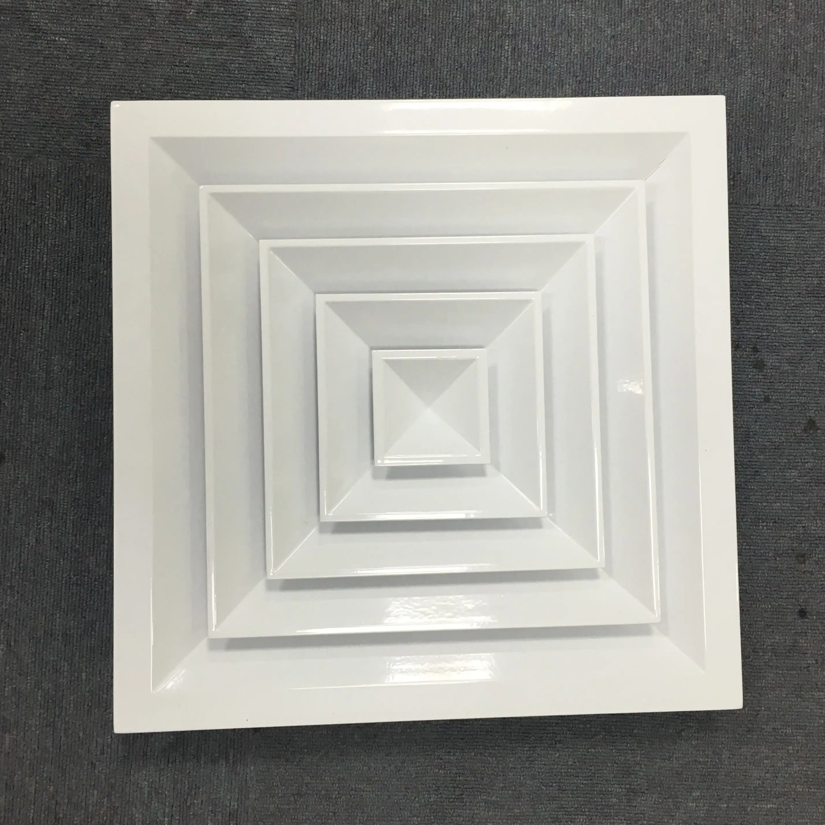 Chile style Hvac ventilation supply air square ceiling louver faced air diffuser 1