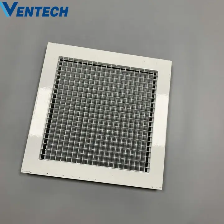 Havc System Aluminum Fixed 45 Degree Egg Crate Air Return Grille For Ventilation 1