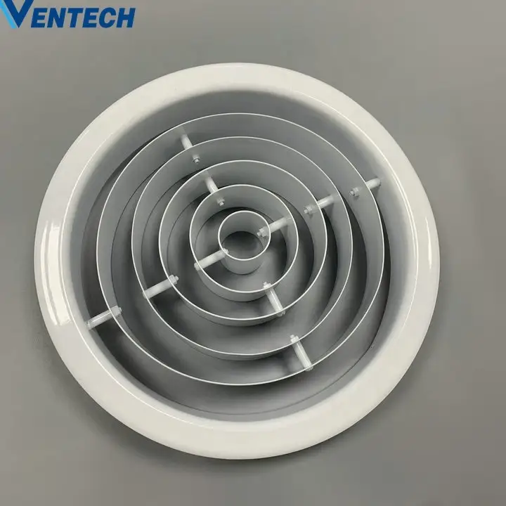 Circular Aluminum Multi Round Ring Jet Air Diffuser For Hvac 1