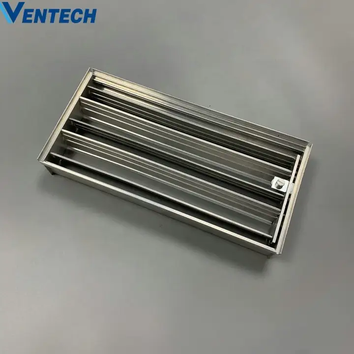 Hvac High Quality Aluminum Air Duct Obd Opposed Blades Volume Damper In Supply And Exhaust Air Systems 1